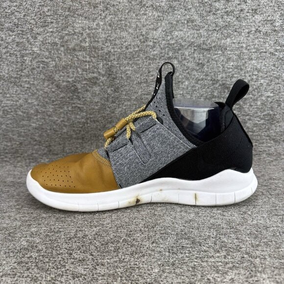 ✅Nike Free Run CMTR 2018 Women’s 9 Athletic Running Shoes Grey/Brown Sneakers - Picture 10 of 11